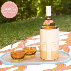 Fabfitfun Summer Society 6 Wine Chiller New in box